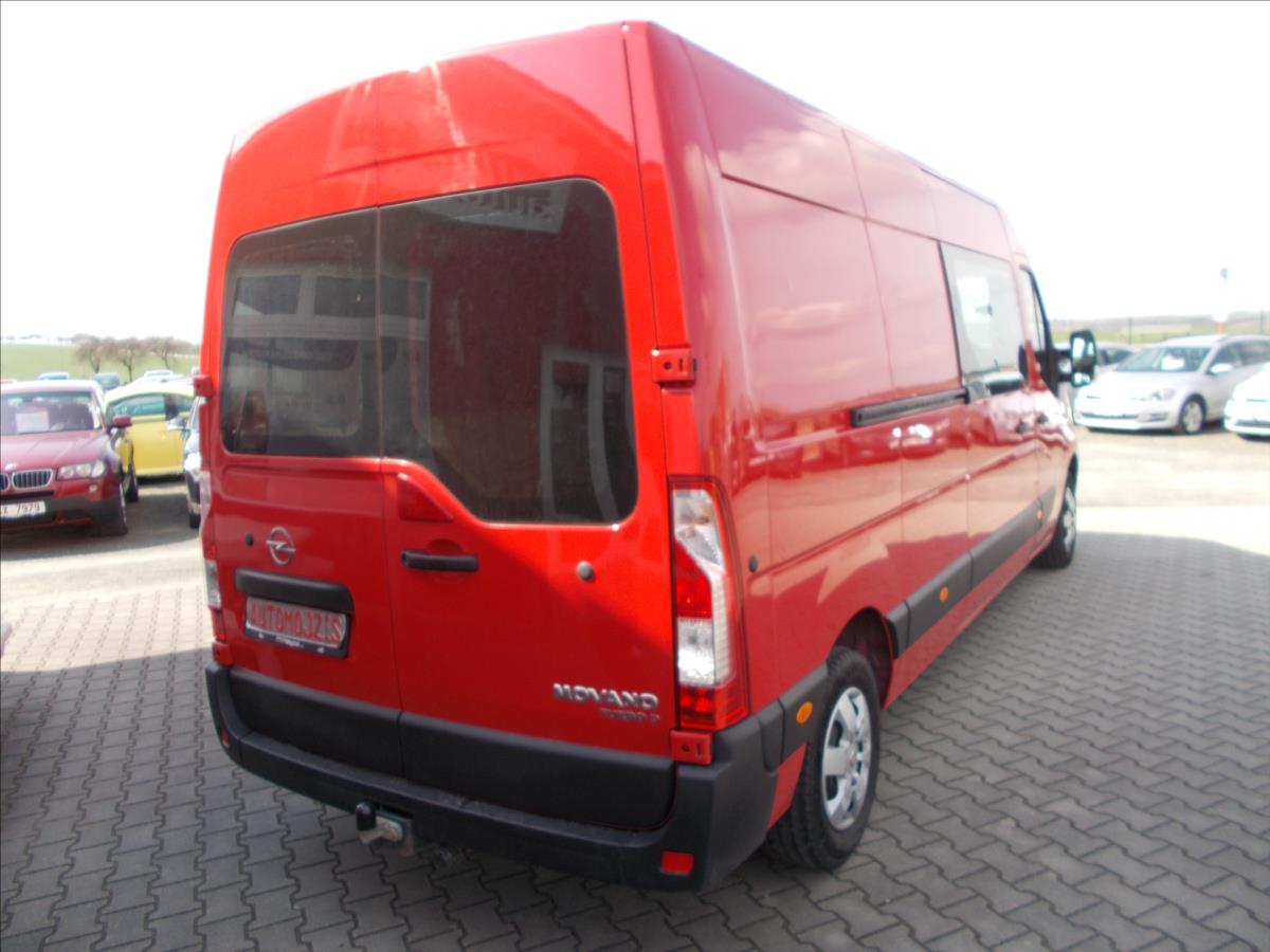 Opel Movano 2,3 CDTi L3H2 6 MÍST DPH TZ 132 kW - foto 8