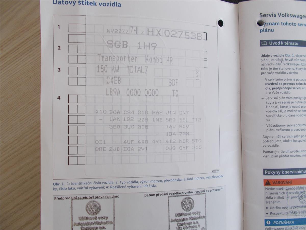 Volkswagen Transporter 2,0 TDI DSG 4x4 NOVÝ MOTOR DPH ČR PĚKNÉ  T6 - foto 34