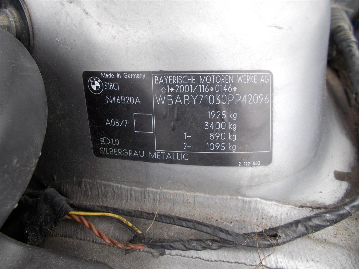 BMW Řada 3 2,0 Ci 1.MAJITEL NOVÁ STK PĚKNÉ - foto 34