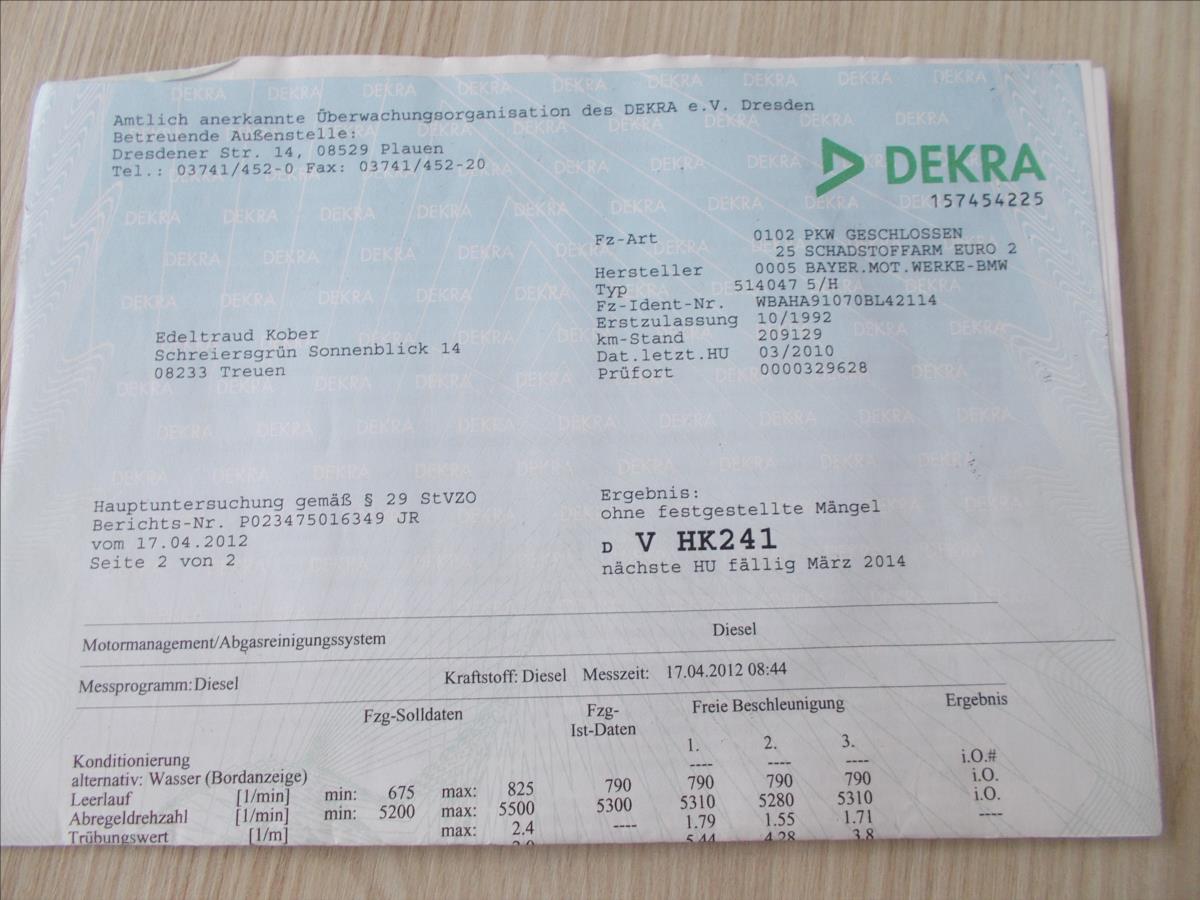 BMW Řada 5 2,5 TDS TZ ULOŽENO od roku 2012 - foto 33