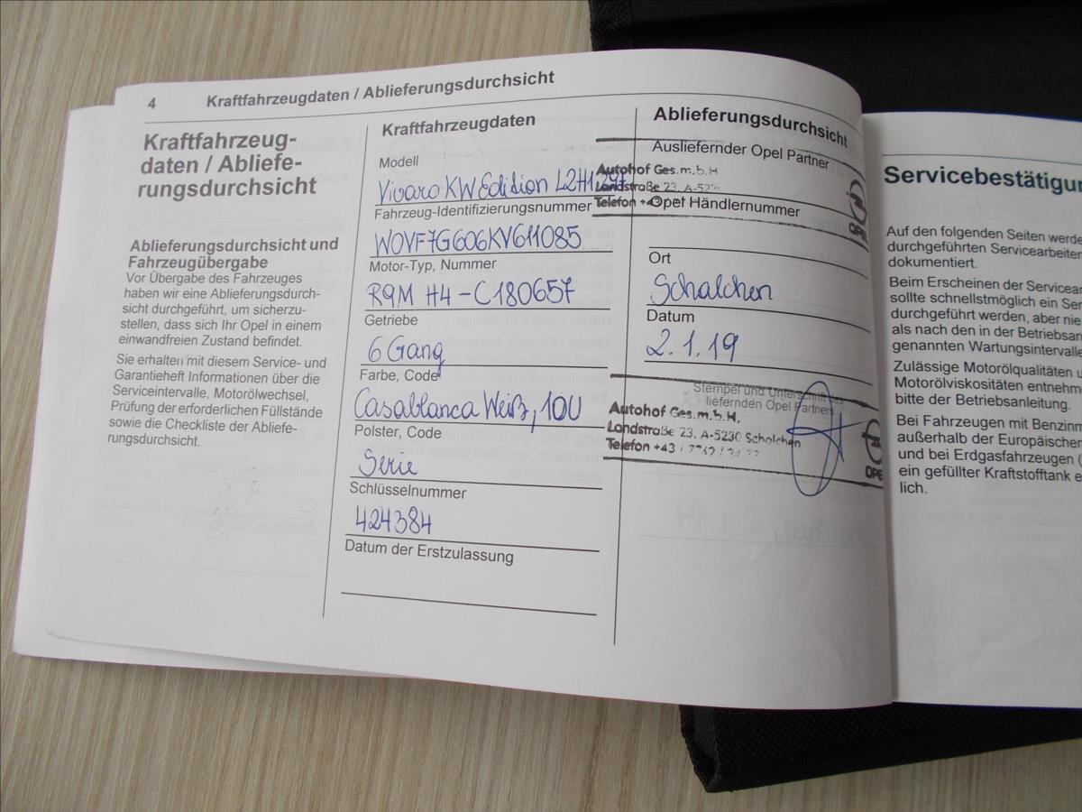 Opel Vivaro 1,6 DCi DPH L2H1 SERVISNÍ HISTORIE TZ - foto 36