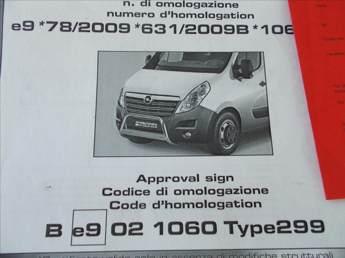 Opel Movano 2,3 BiTURBO DPH 9 MÍST KLIMA NAVI KAMERA TZ - foto 41