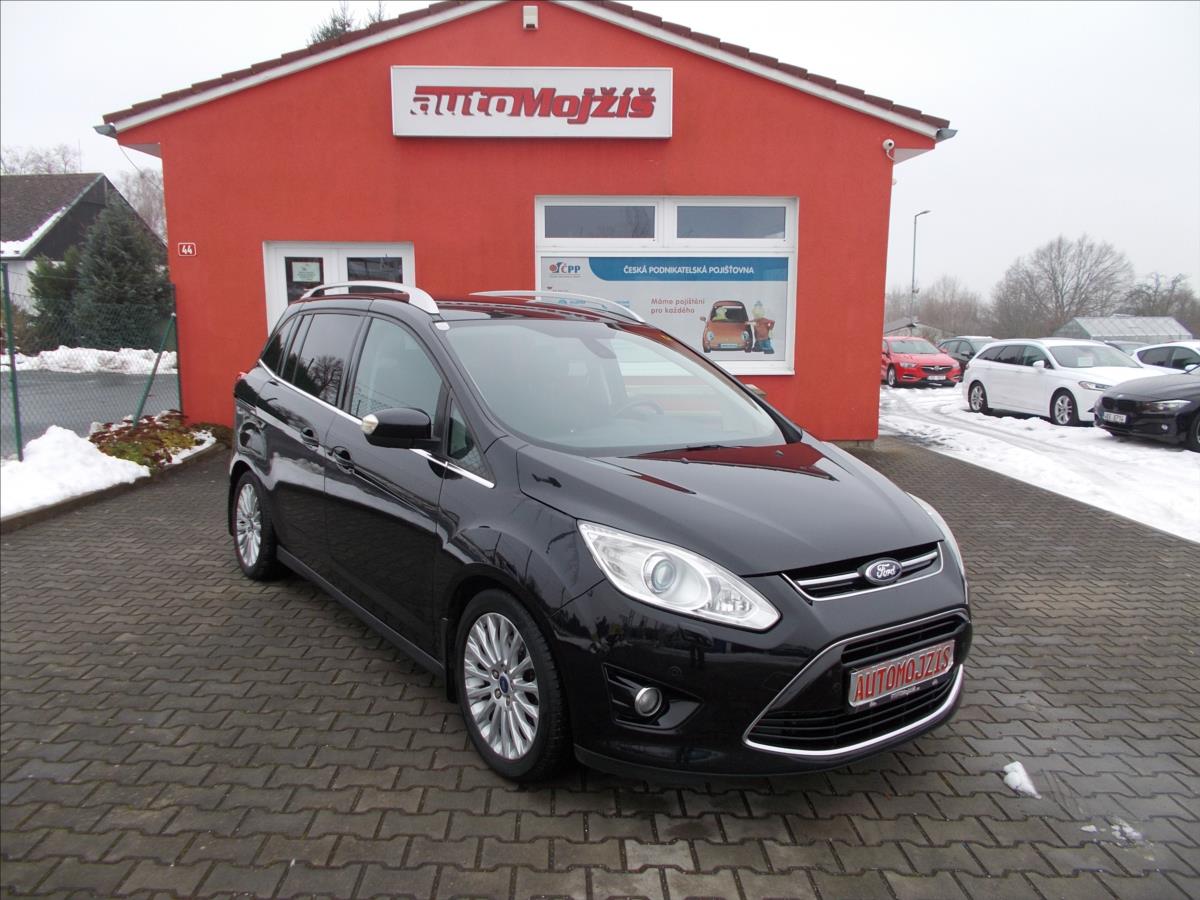 Ford Grand C-MAX 1,6 TDCI XENONY HLÍDÁNÍ JÍZDNÍCH PRUHŮ