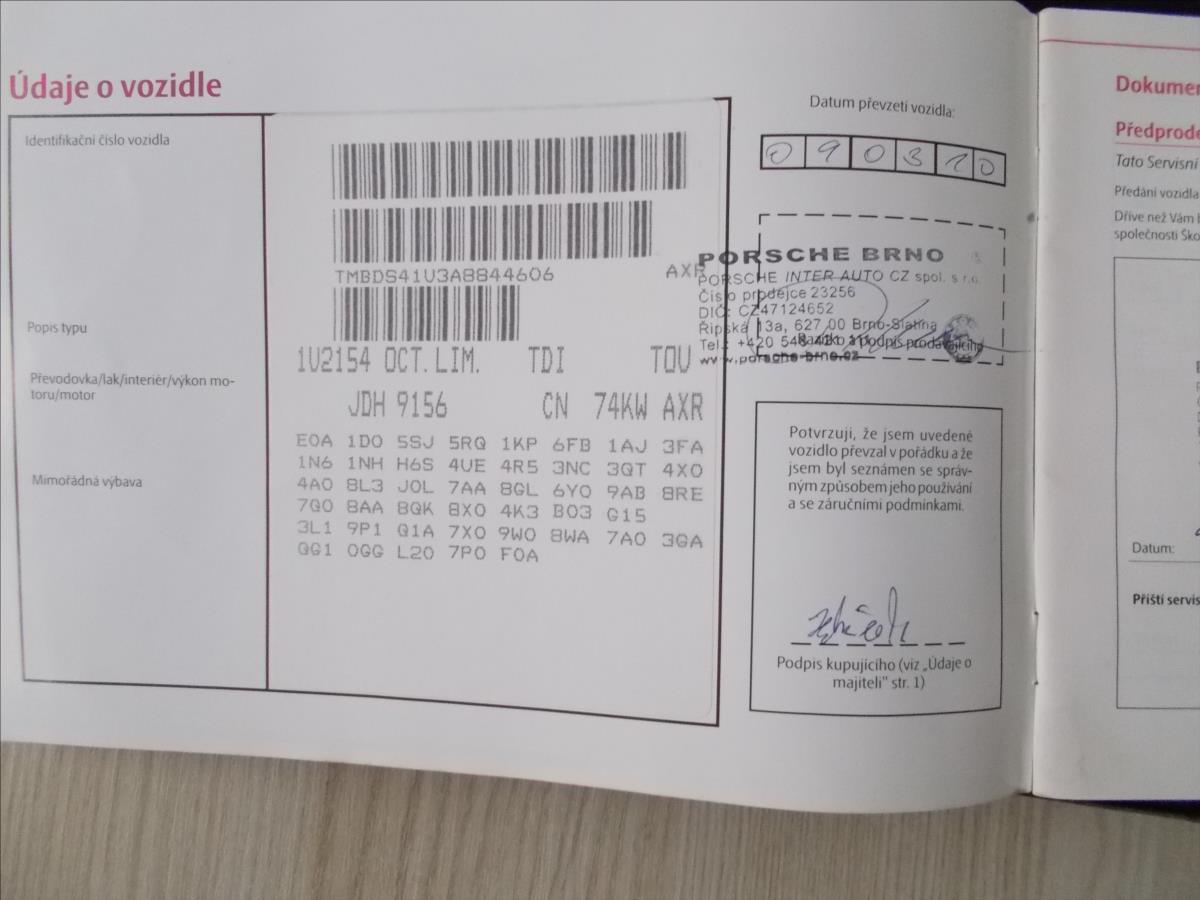 Škoda Octavia 1,9 TDI ČR KLIMA NOVÁ STK NOVÉ ROZVODY - foto 27