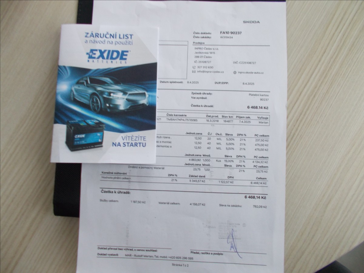 Škoda Superb 2,0 TDI ČR 110 KW DIGIKLIMA PĚKNÉ  III - foto 33